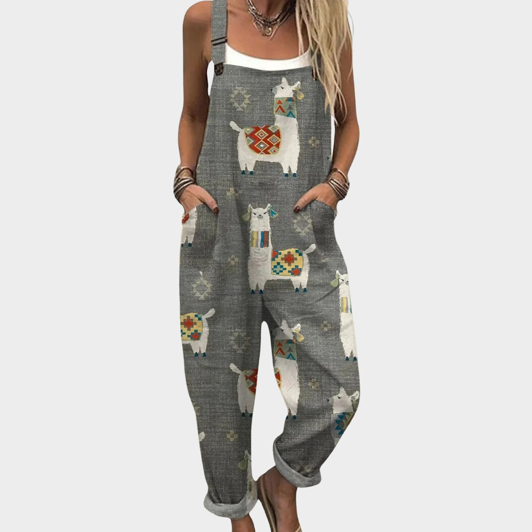 Misty | Dove Grey Overalls