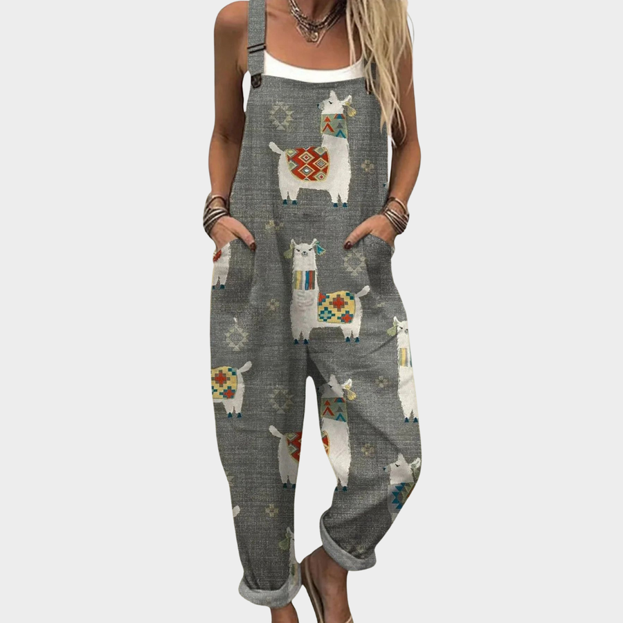 Misty | Dove Grey Overalls