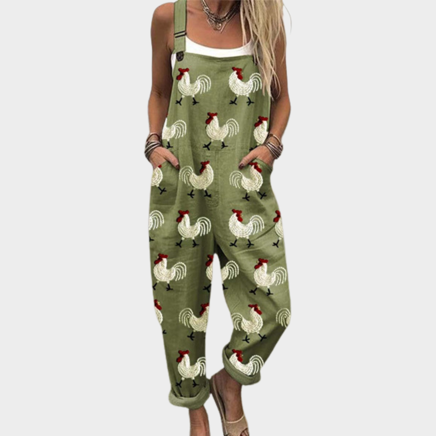 Fern | Emerald Garden Overalls