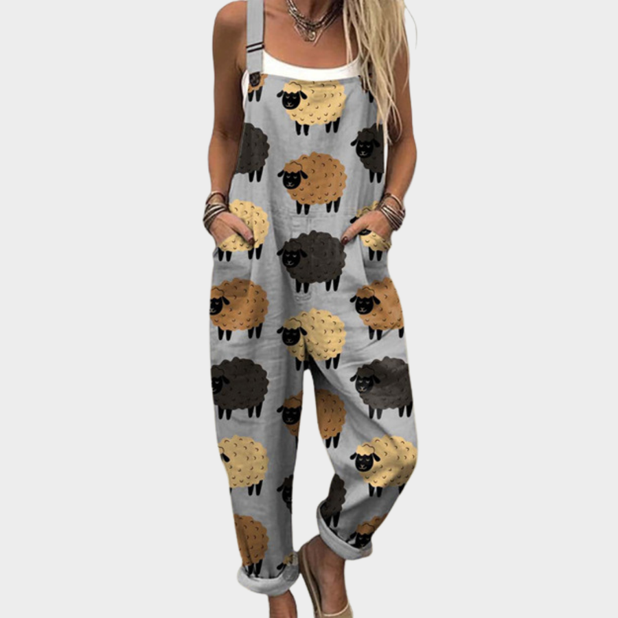 Ash | Soft Grey Overalls