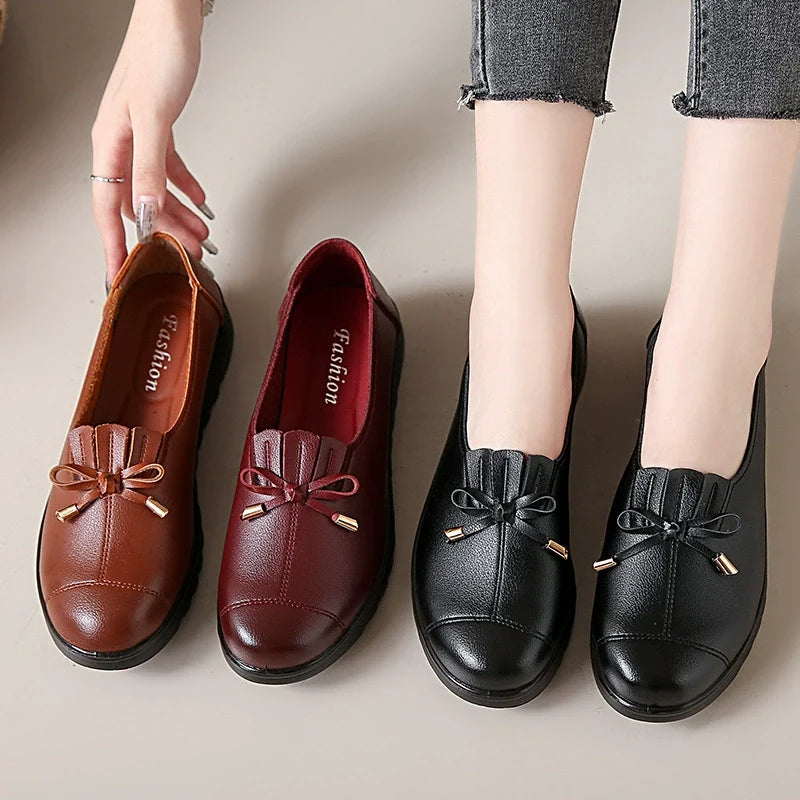 Phaedra - Comfortable slip-ons with a soft sole