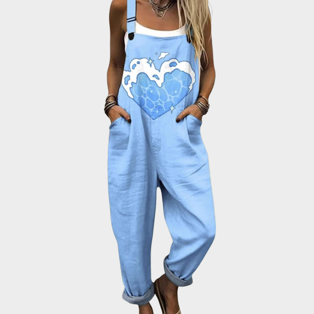 Marina | Ocean Blue Overalls