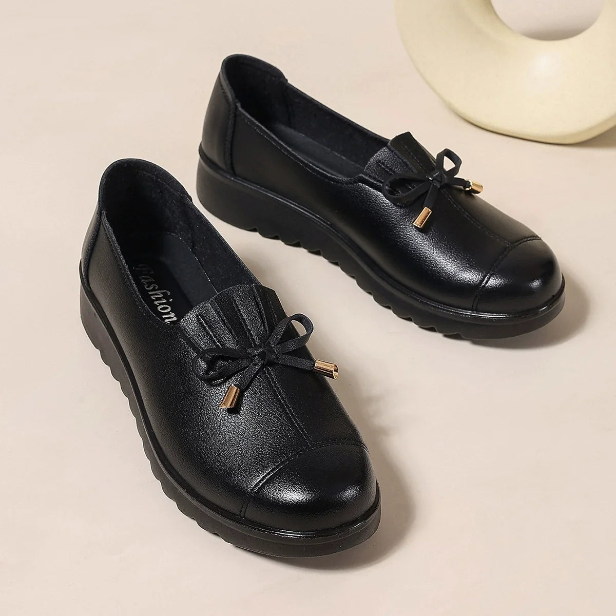 Phaedra - Comfortable slip-ons with a soft sole