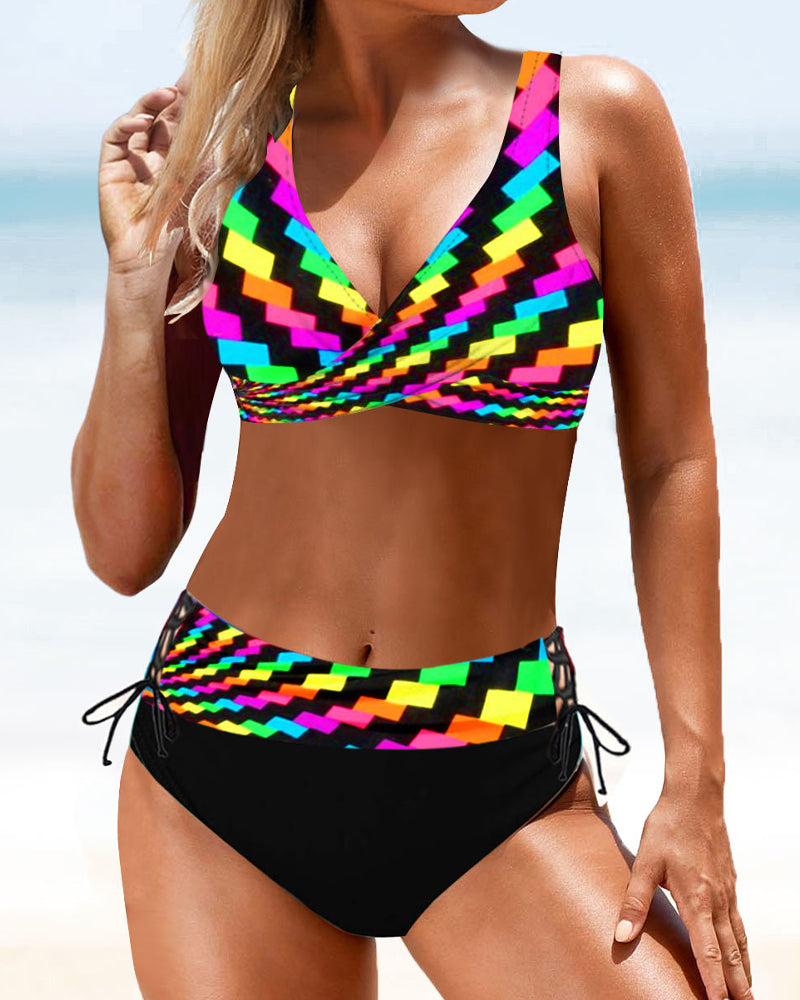 Eva | Bikini colorido y alegre