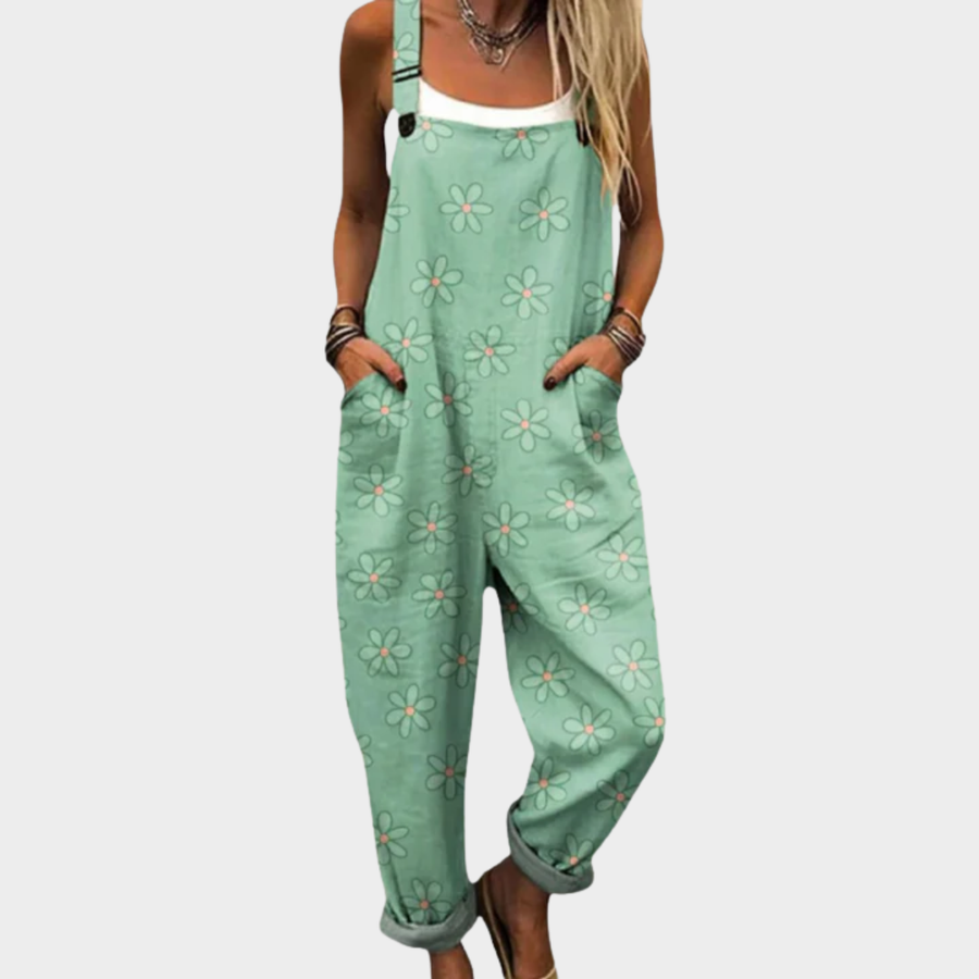 Basil | Deep Green Overalls