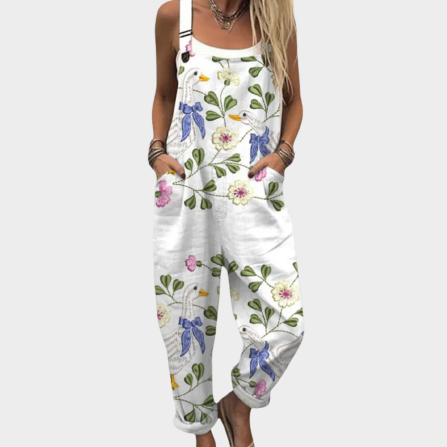 Bianca | Clean White Overalls