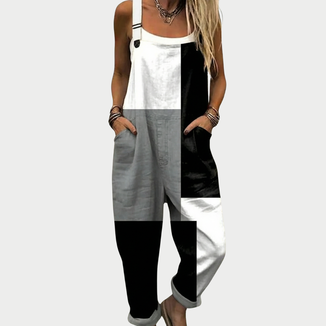 Slate | Black & Grey Overalls