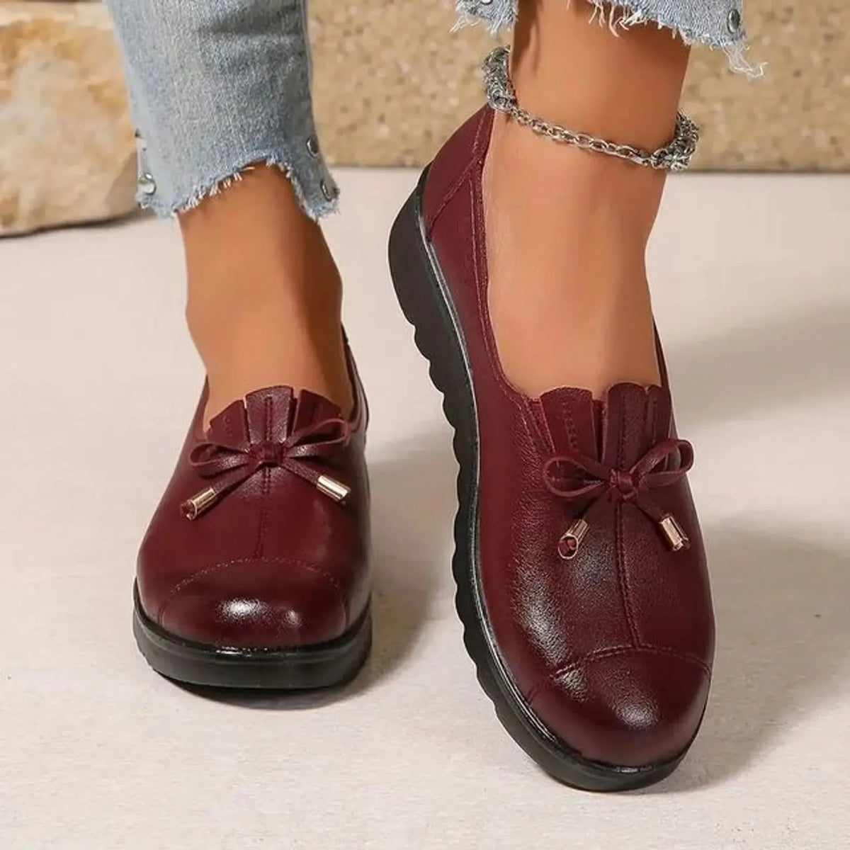 Phaedra - Comfortable slip-ons with a soft sole