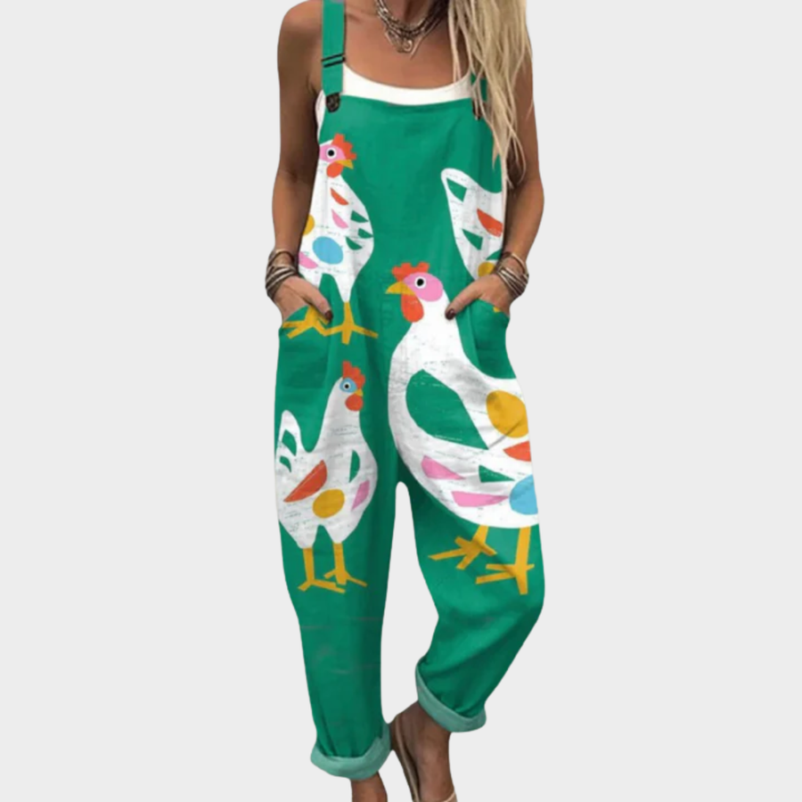 Sage | Forest Green Overalls