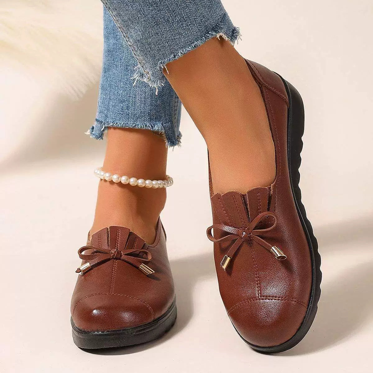 Phaedra - Comfortable slip-ons with a soft sole