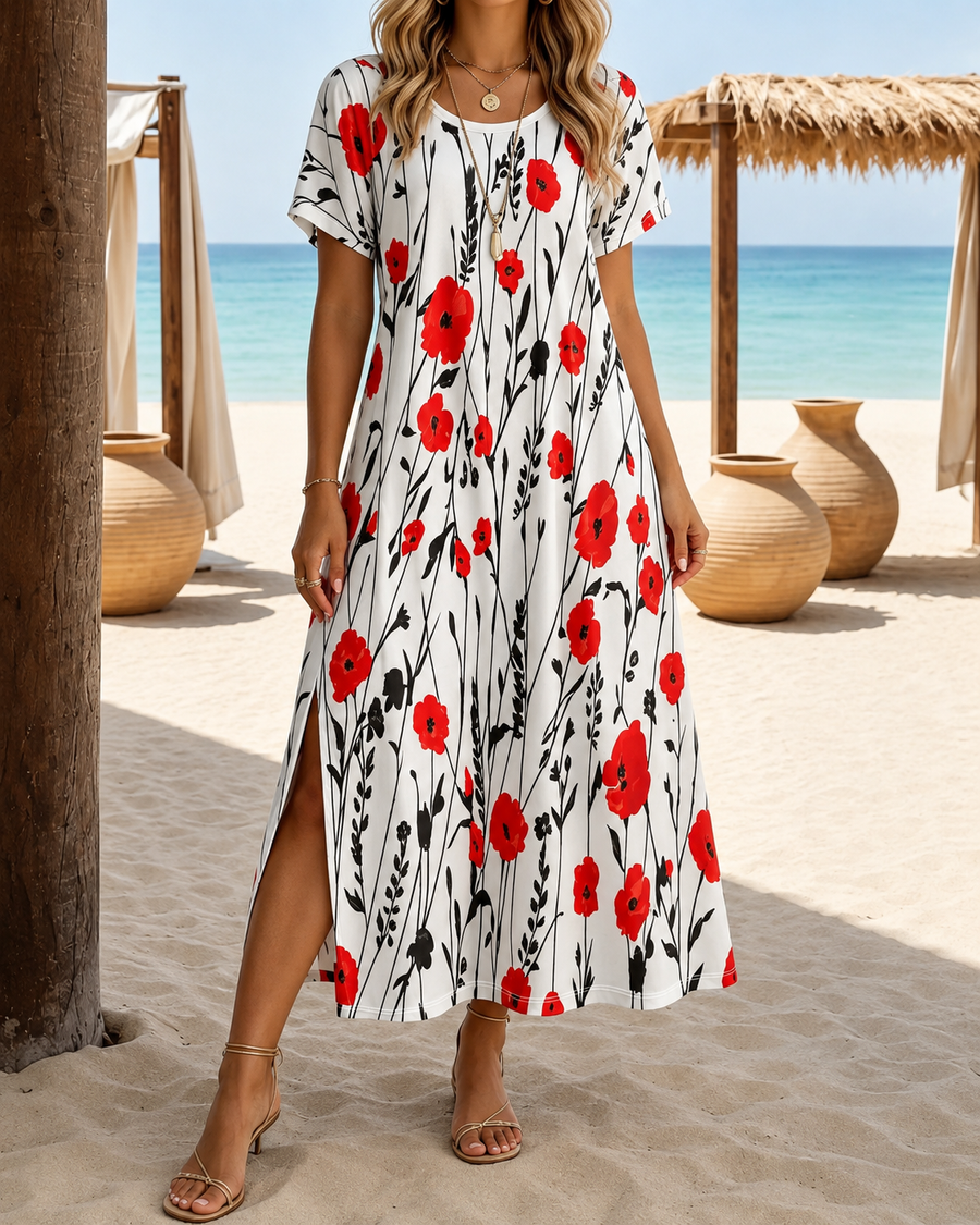 Emma | Wildflower Charm Mini Dress