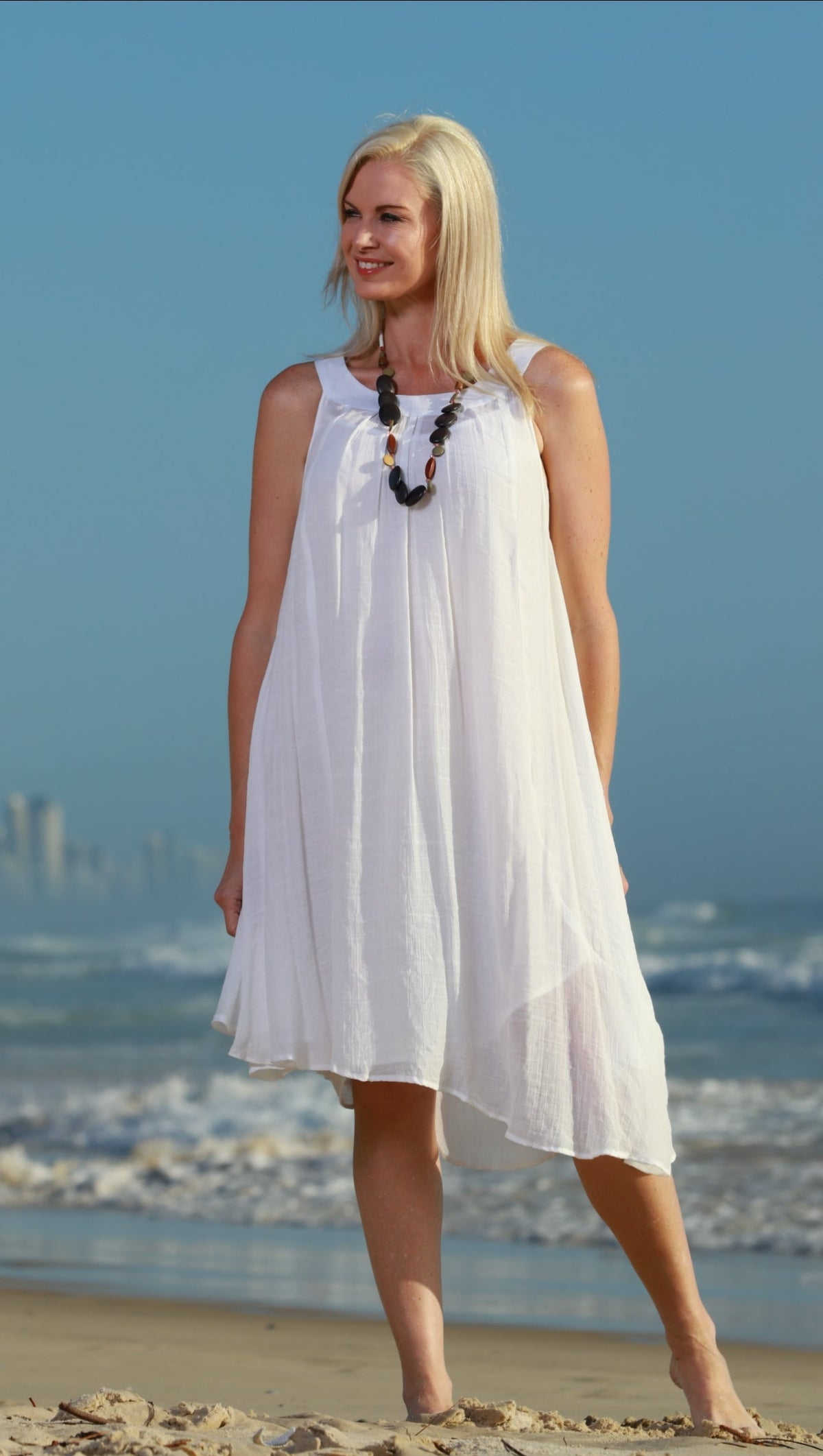 Dahlia | Paris Tie-Waist Dress