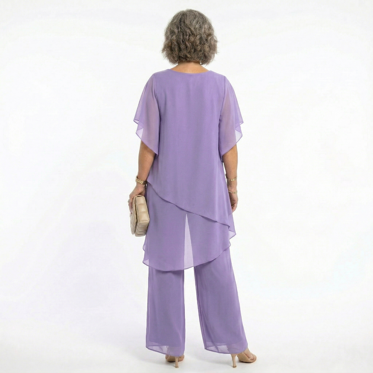 Sharyn™ | Tiered Tunic & Trouser Set