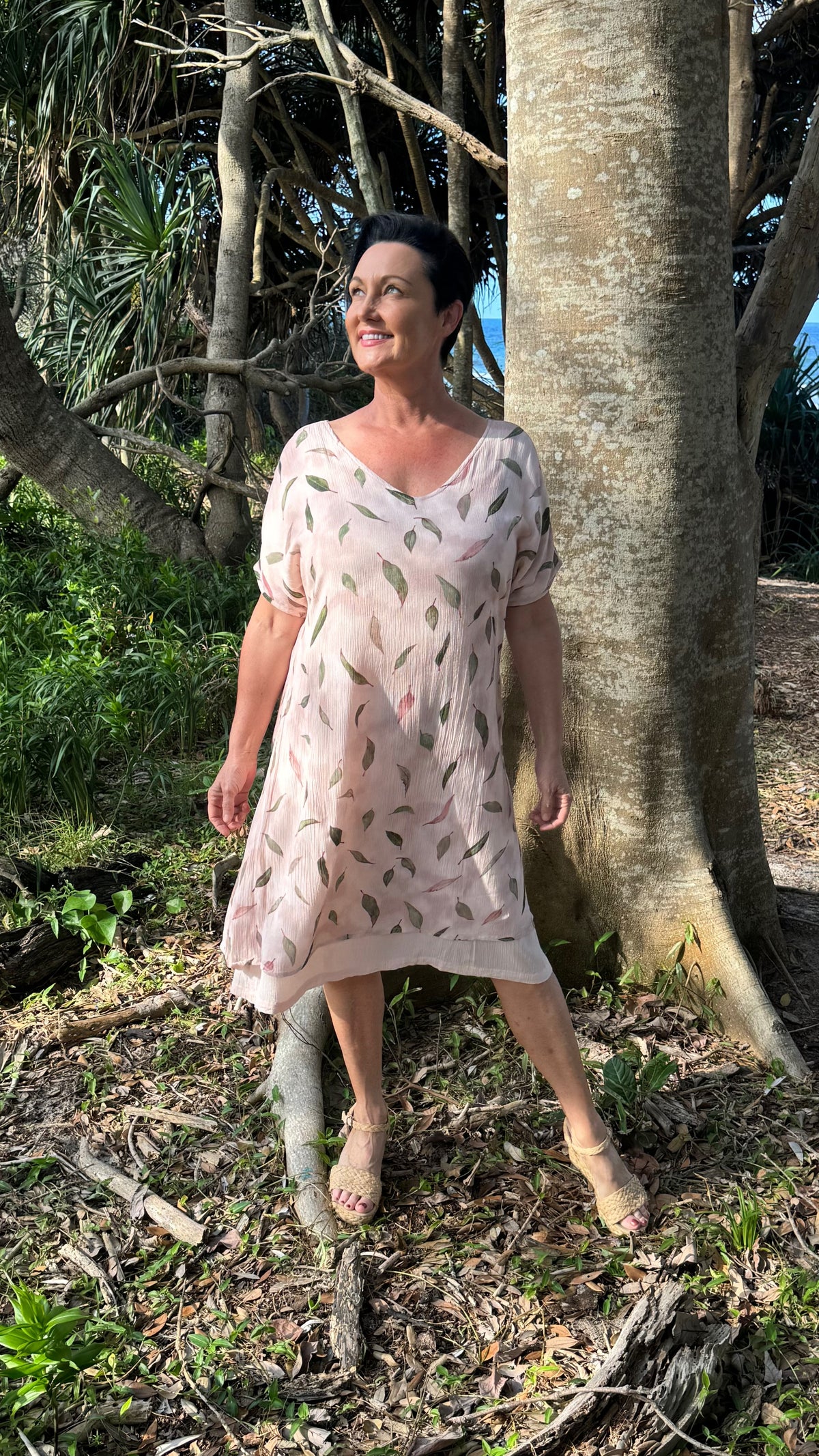 Diana | Penelope Flowy Midi Dress