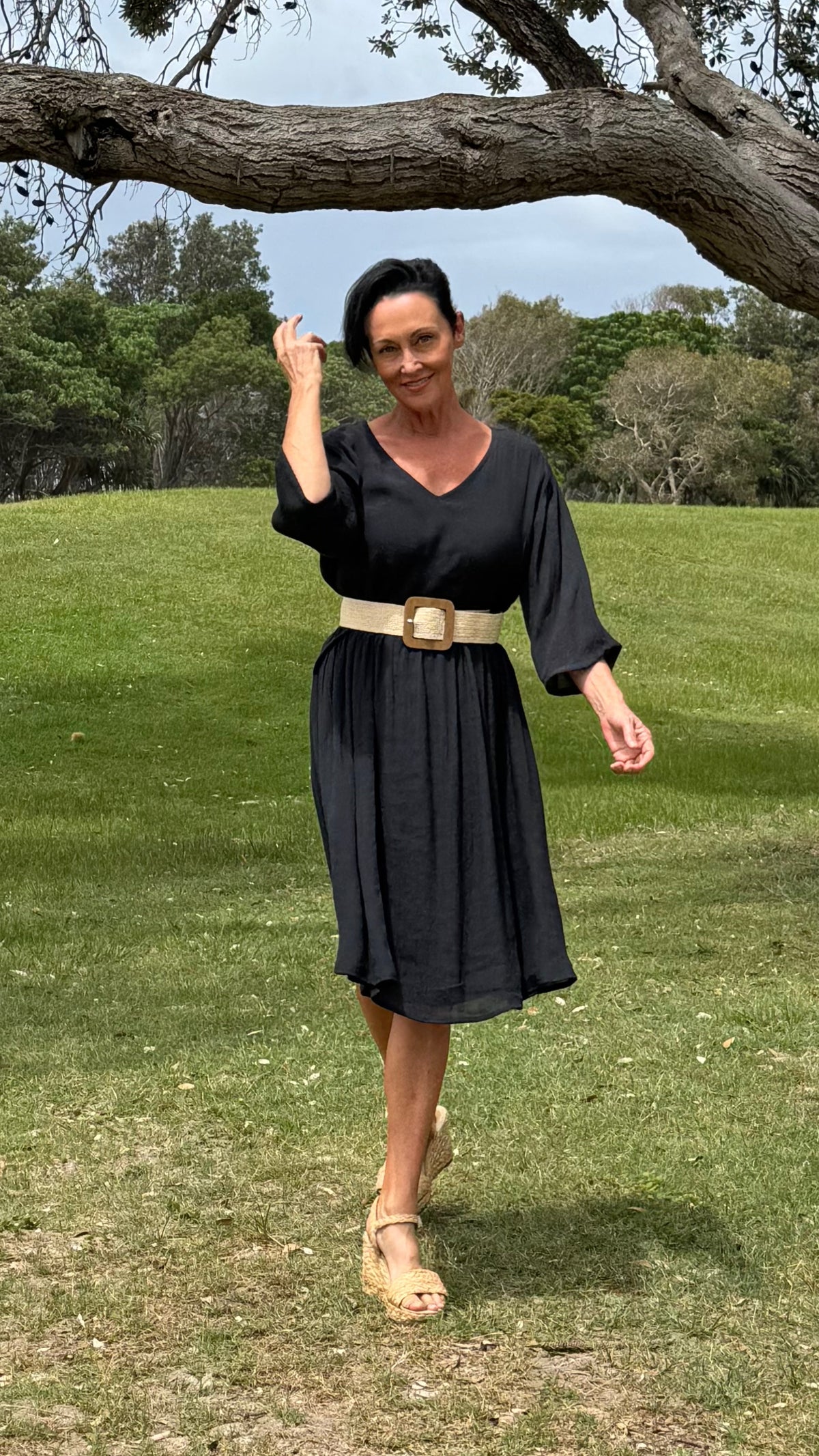 Abigail | Carol Bamboo Midi Dress
