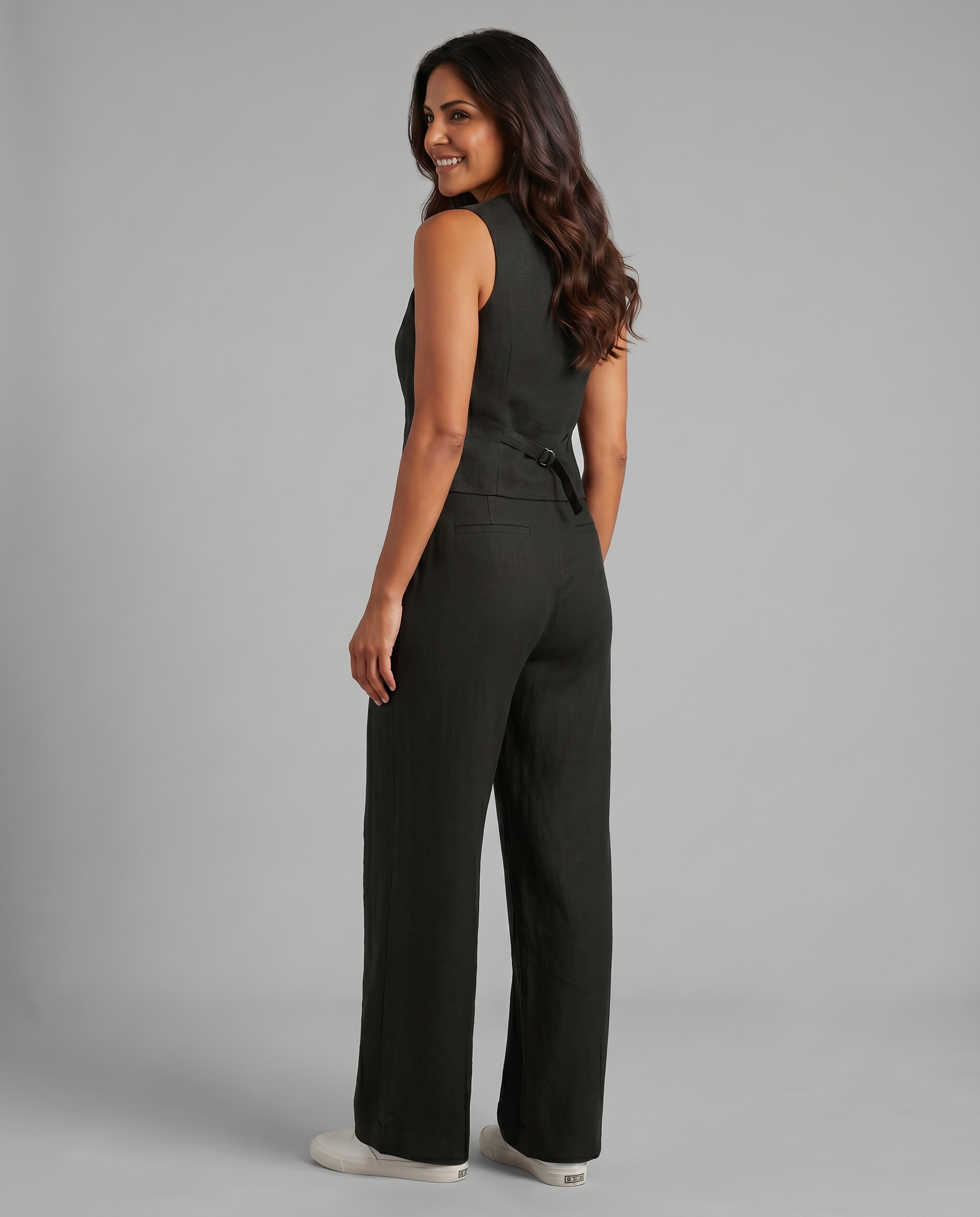Valentina Moreau | Tailored Linen Co-Ord Set For Women