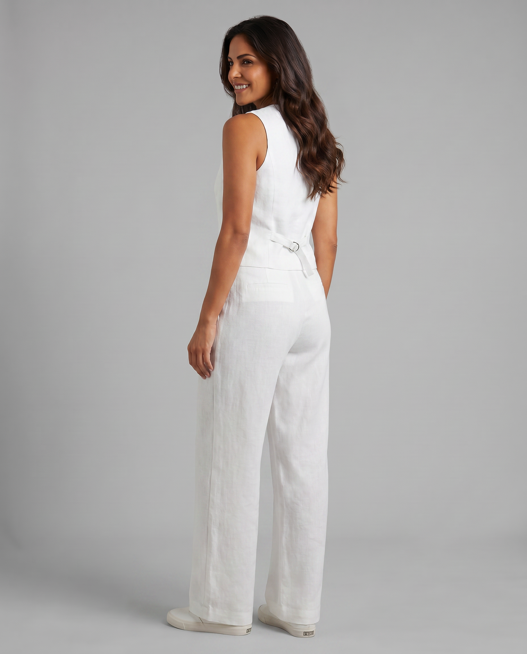 Valentina Moreau | Tailored Linen Co-Ord Set For Women