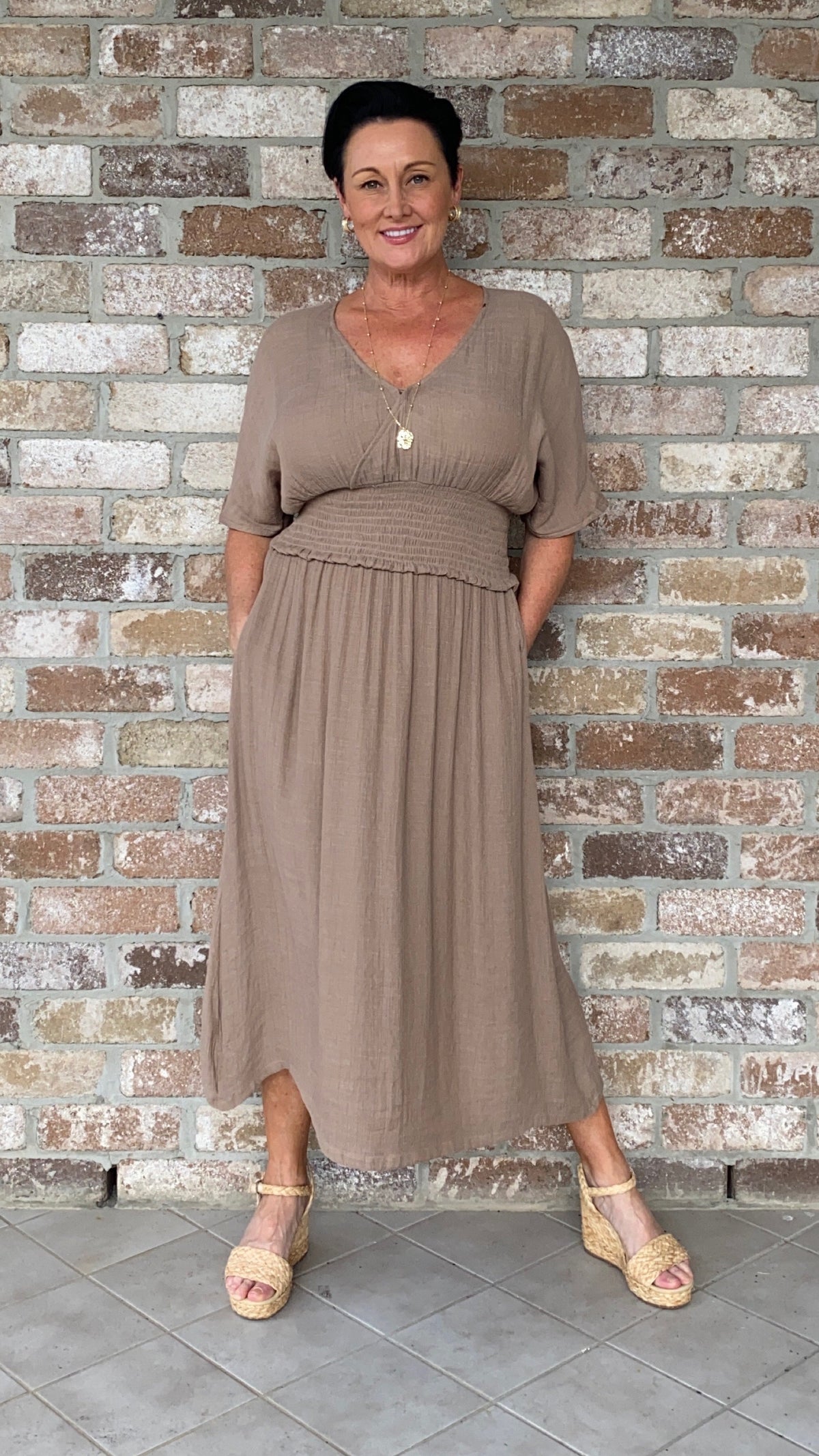 Penelope | Poppy Flowy Midi Dress
