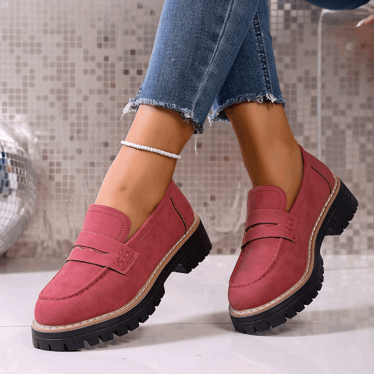 Elsa | Chunky Sole Loafers