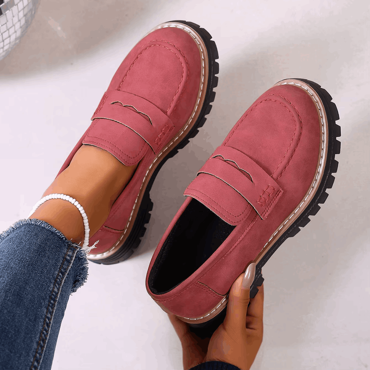 Elsa | Chunky Sole Loafers