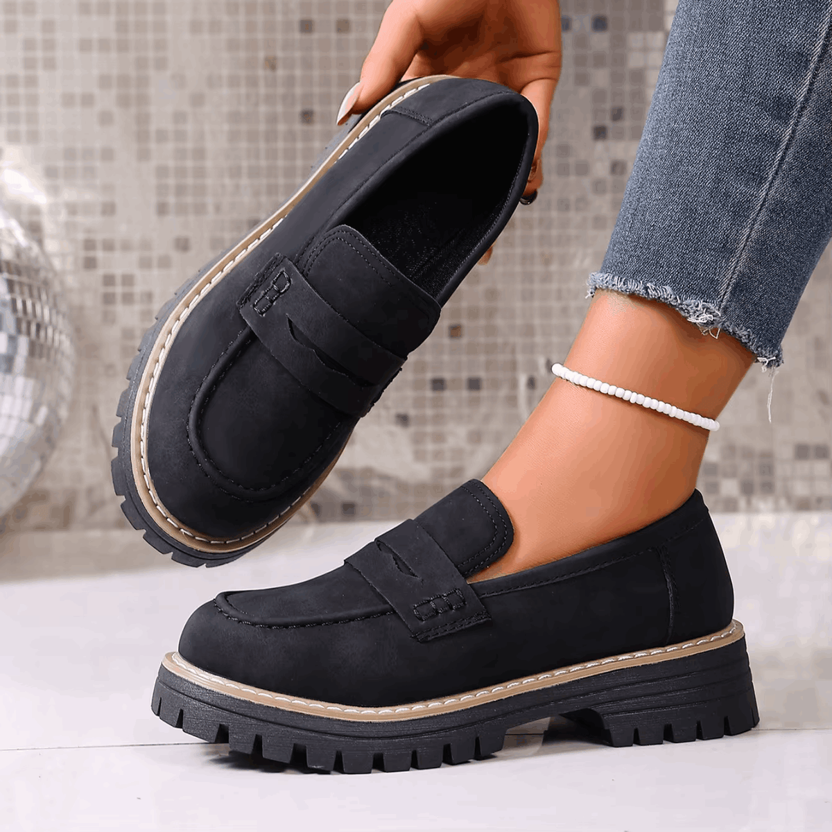 Elsa | Chunky Sole Loafers