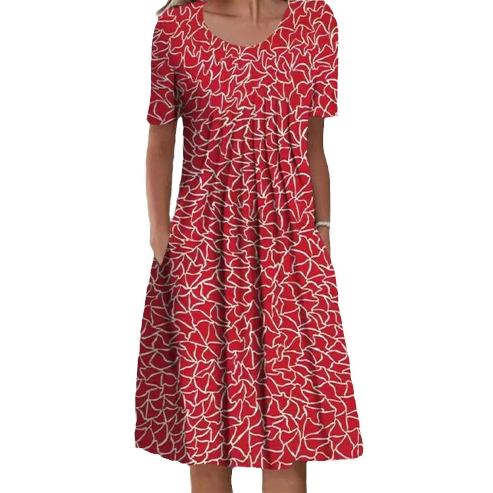 Vivi™ - Floral Pocket Mini Dress