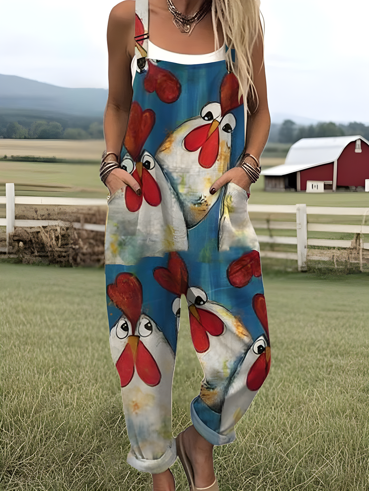Cluckin’ Cute Jumpsuit