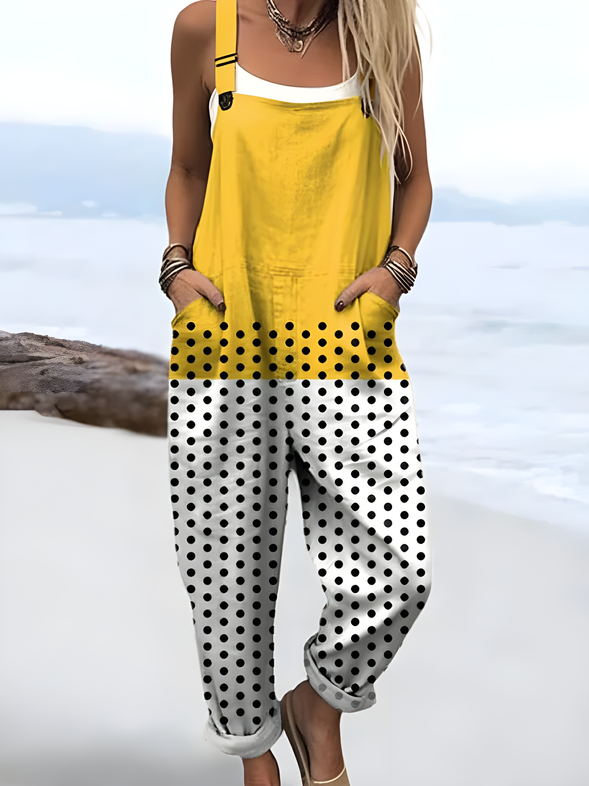 Lemon Pop Jumpsuit