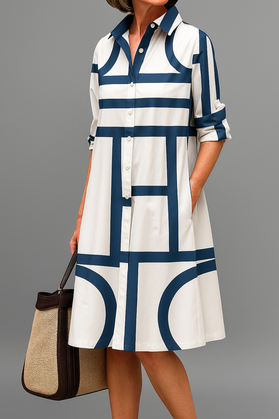 Sora | Vestido midi refinado y elegante
