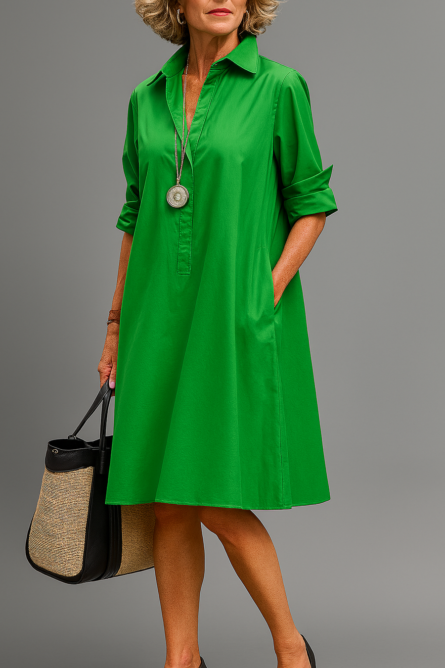 Vyana | Vestido midi elegante y refinado