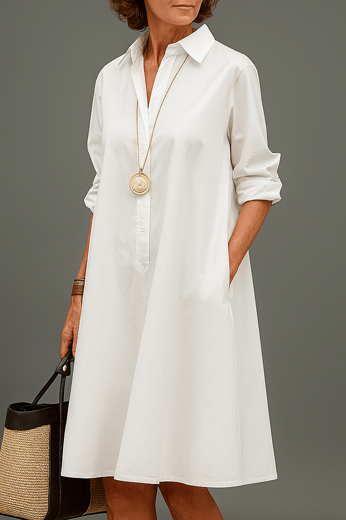 Luvina | Vestido midi refinado y elegante