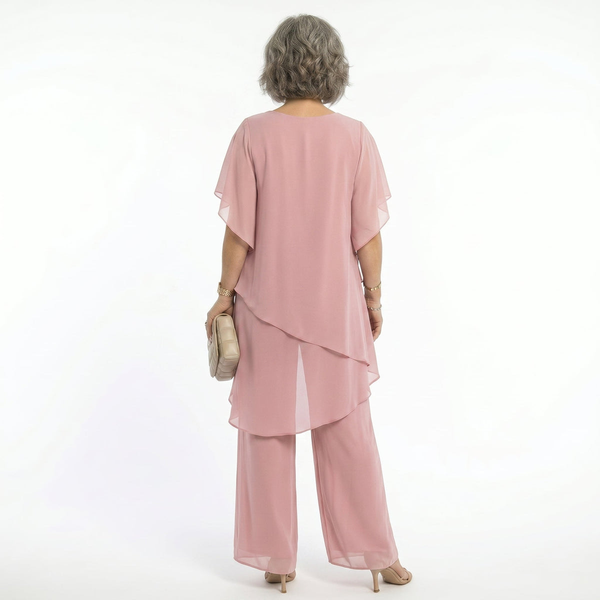 Sharyn™ | Tiered Tunic & Trouser Set
