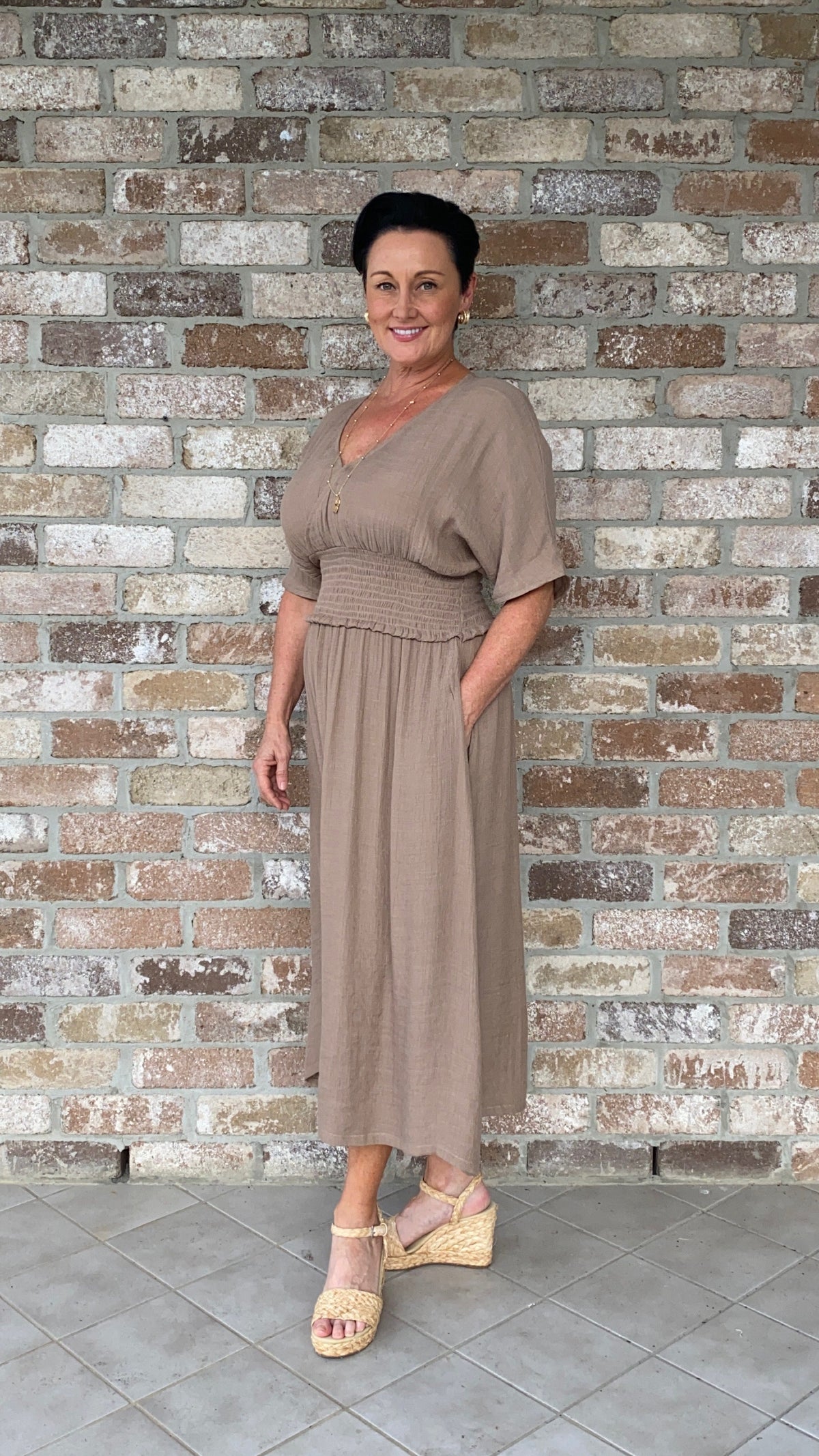 Penelope | Poppy Flowy Midi Dress