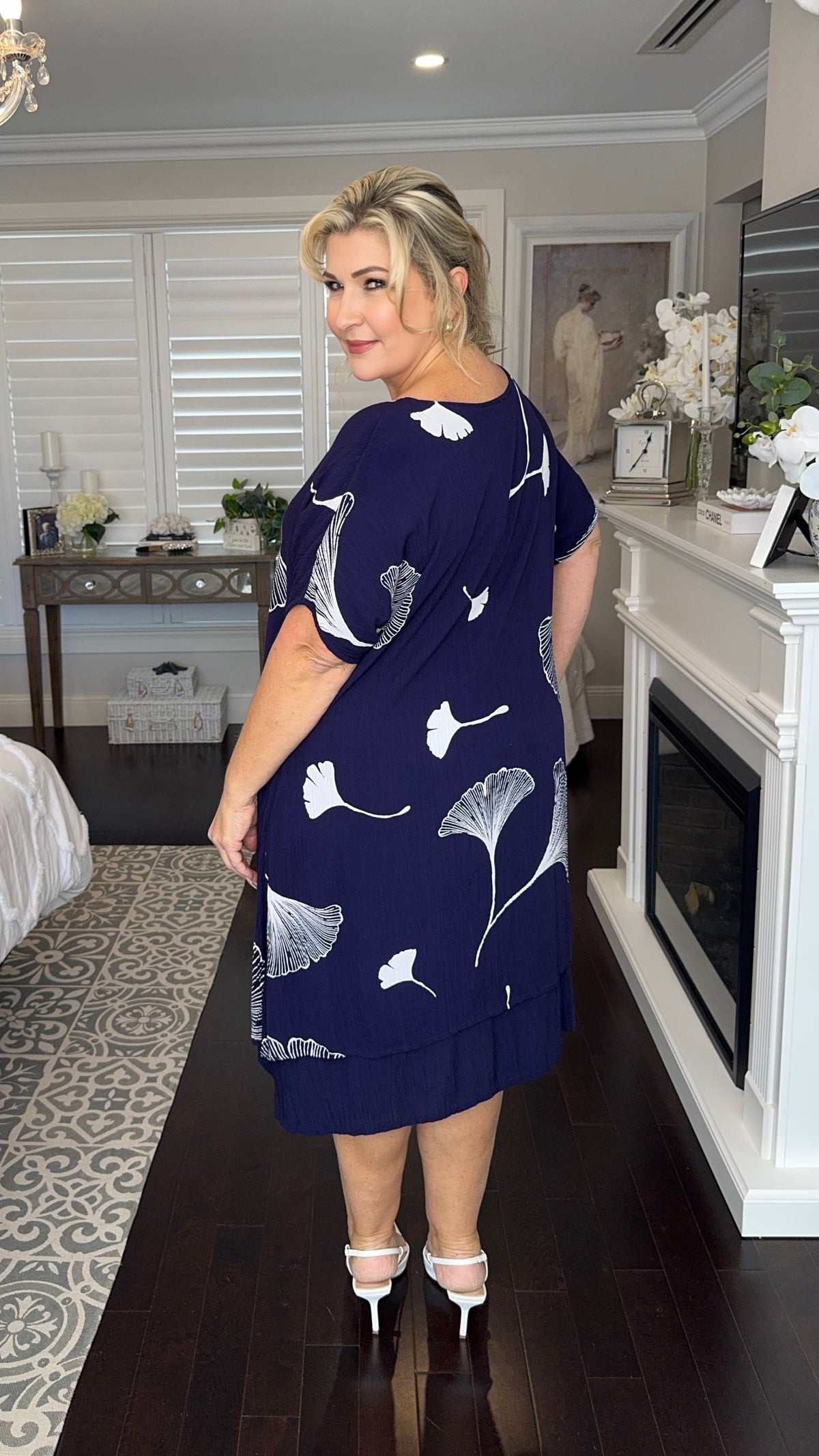 Eleanor | Penelope Garden Midi Dress