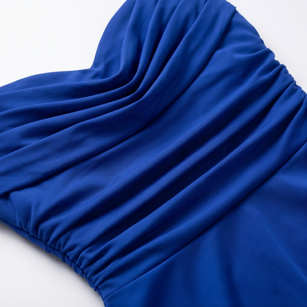 Velessa™ – Ruched A-Line Mini Dress for Events