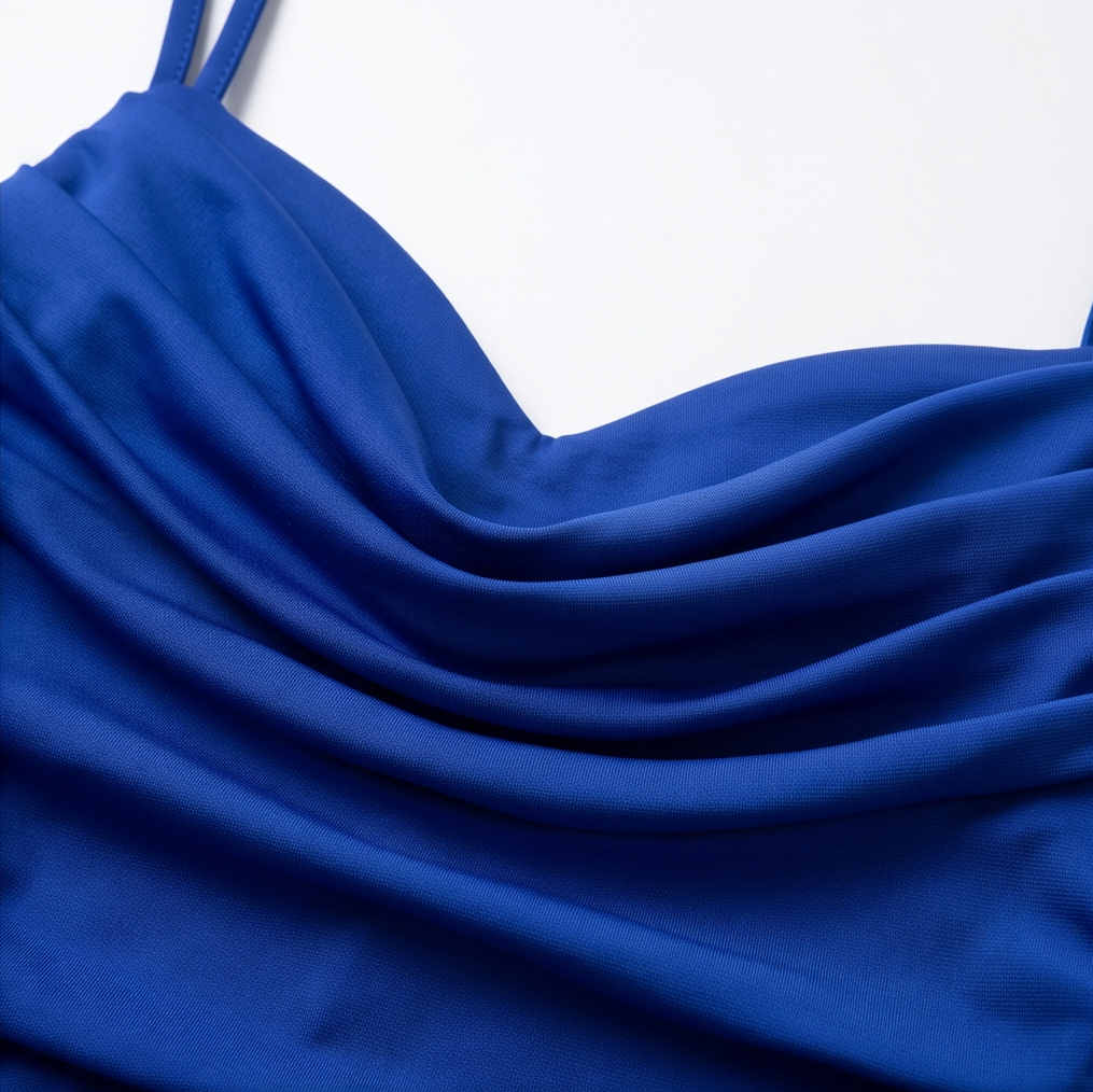 Velessa™ – Ruched A-Line Mini Dress for Events